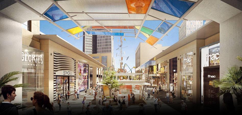 Centro comercial Glòries en Barcelona El ‘Black Friday’ reactiva la afluencia a los centros comercial se reactiva en noviembre, con un alza del 1,7%